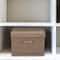 Household Essentials Canvas Storage Boxes with Lids, 2ct.
